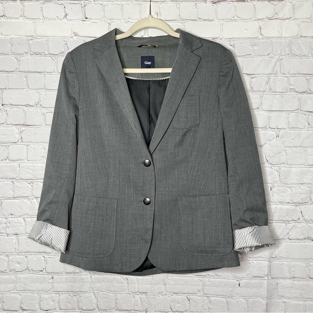 Gray Blazer, GAP, Size 10
